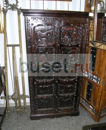 Шкаф индийский (резной шкаф) Москва