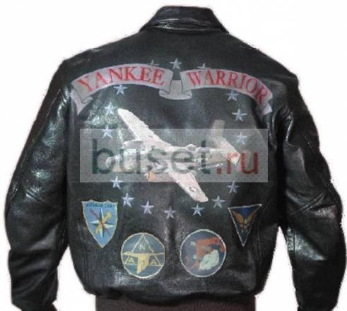Куртка кожаная пилот cockpit A-2 ,Made in USA Москва