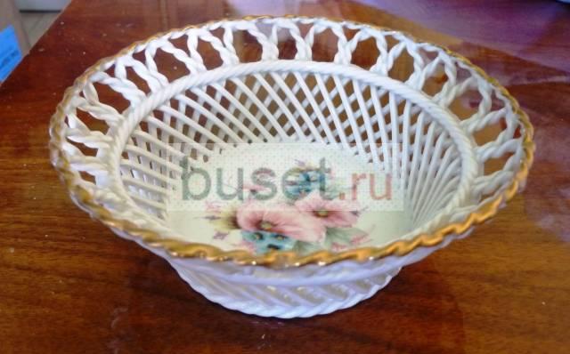 Фарфоровое блюдо Москва