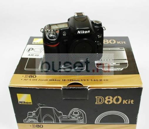 Фотоаппарат nikon D80 KIT AF-S 18-135 в упаковке Москва