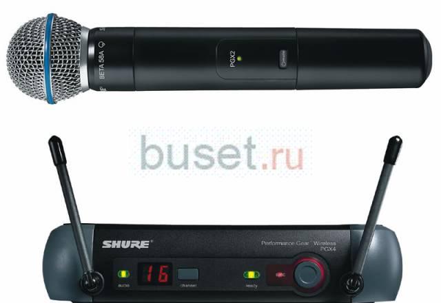 Радиосистема радиомикрофон Shure PGX24 beta58 Москва