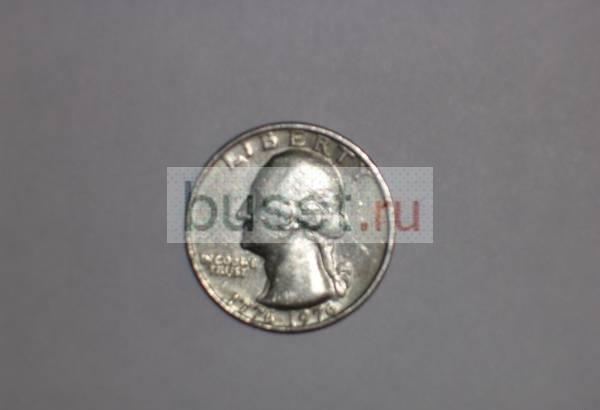 Quarter dollar США 1976г. Санкт-Петербург