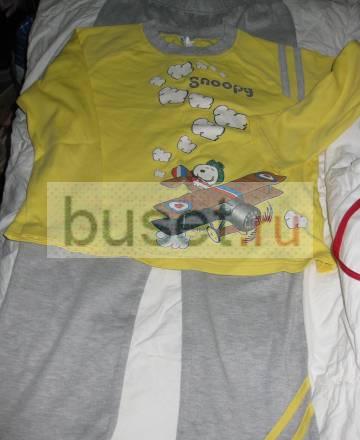 Пижамка трикотажная "Самолет" девочке 7-9 лет Санкт-Петербург