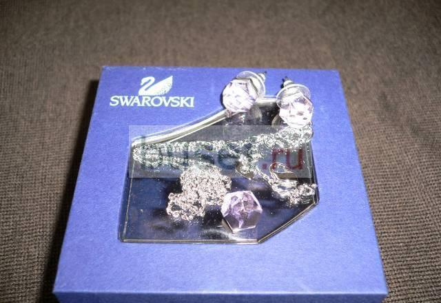 Swarovski Новый комплект(розовые) Москва