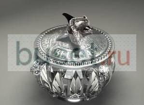 Серебряная Икорница от beluga Москва