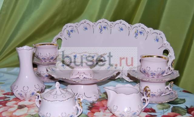 Чешский сервиз Ленка(привозной),ручная роспись Москва