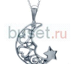 ПОДВЕСКА МЕСЯЦ СО ЗВЕЗДОЙ Москва