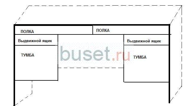 Письменный стол б/у Москва