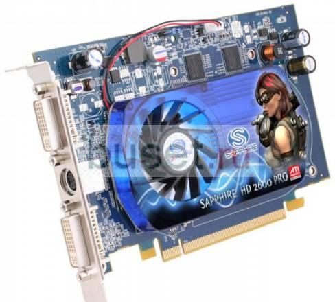 Sapphire HD 2600 PRO 512M DDR2 PCI-E dual DVI-I/TV Москва
