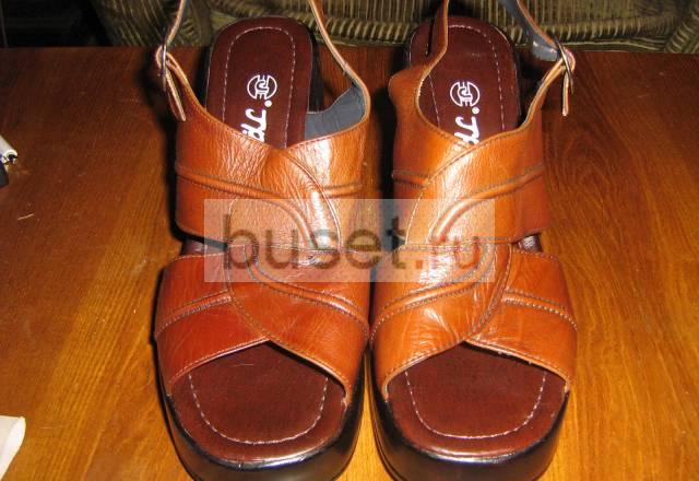 Сабо -натуральная кожа, новые Санкт-Петербург