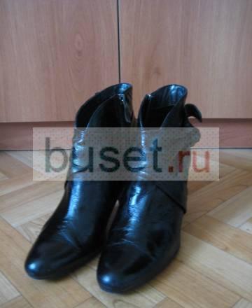 Изысканные ботильоны, р. 37, черные Москва
