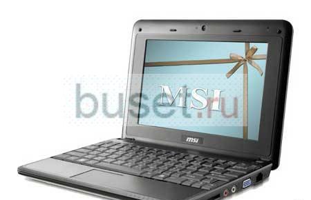 Компактный MSI Atom N270 1.6ГГц/1Гб/WiFi/Web Москва