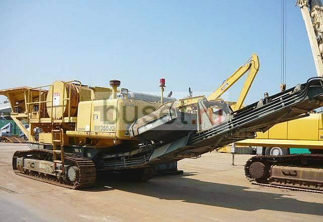 Мобильная дробилка Komatsu Владивосток
