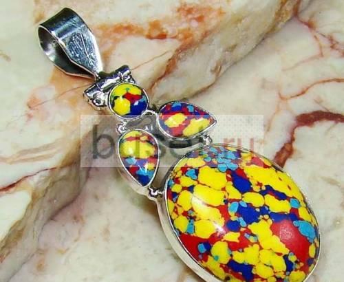 Sale Мозаичный (брекчиевидный) агат. Подвеска Москва