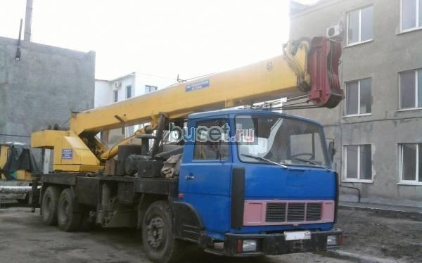 Автокран  на шасси маз-мзкт, г/п 25 т, в/с 30 м Москва