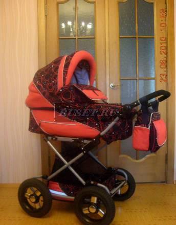 Коляска"Балерина-рико",2 в 1,зима-лето Новосибирск
