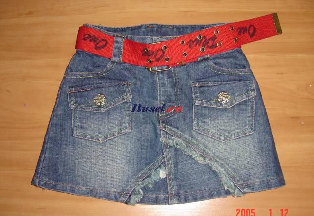 Юбка динсовая р.116-122 Санкт-Петербург