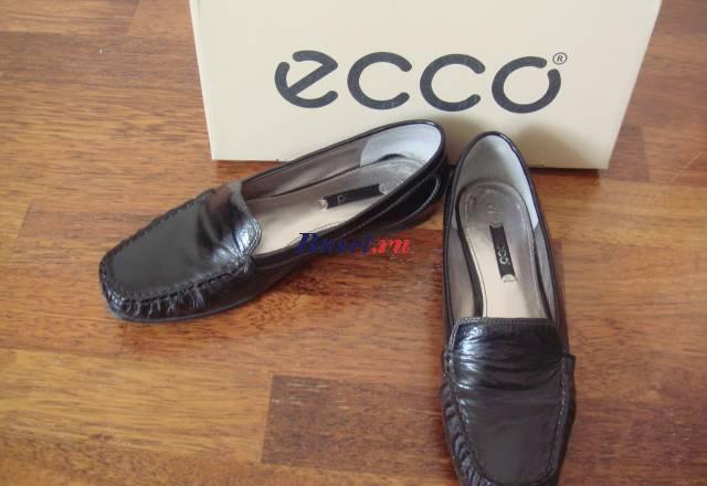 Макасины ecco р 38 кожа лак Санкт-Петербург