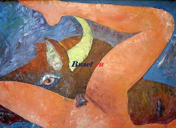 Купите картину "Похищение Европы" от а.Елизарэ Москва