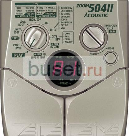 Акустический процессор zoom 504 II Москва