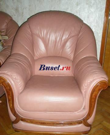 Кресла натуральная кожа Италия Москва