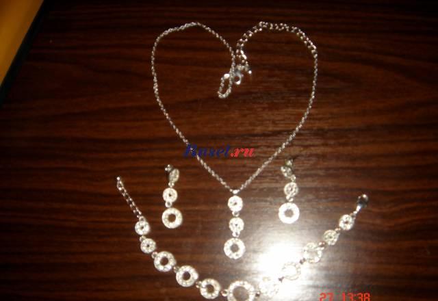 Набор украшения под серебро Москва