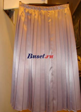 Юбка новая розово-сиреневая из итальянской ткани Санкт-Петербург