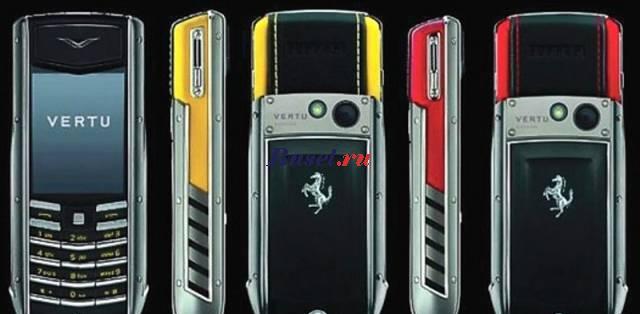 Vertu Ferrari Rosso Москва