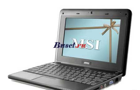 Компактный MSI Atom N270 1.6ГГц/1Гб/WiFi/Web Москва