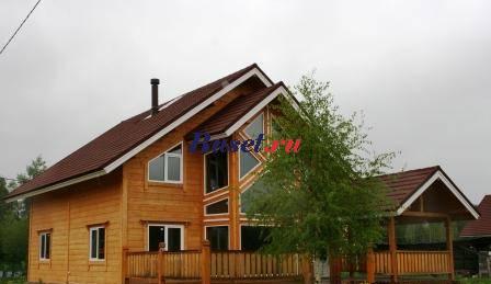 Коттедж на берегу озера Выборг