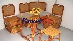 Плетеная мебель для кухни Москва