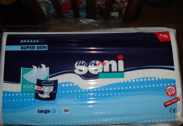 Памперсы Seni N3.1 уп- 30шт Москва