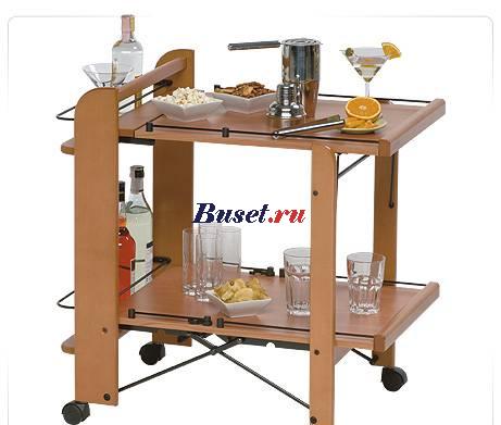 Складной сервировочный стол service Москва