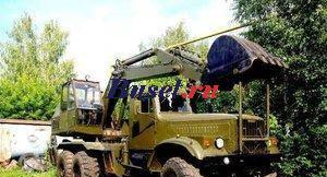 Экскаватор эов на базе КрАЗ 255 Екатеринбург