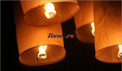 Небеные фонарики (Дирижабли желаний) Красноярск