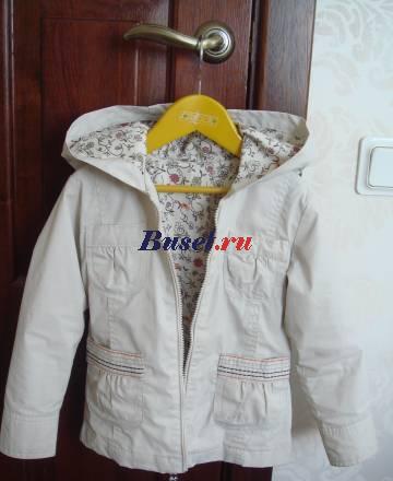 Куртка лёгкая на 4 года Испания BTS Санкт-Петербург