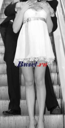 Платье в стиле babydoll, белое свадебное Москва