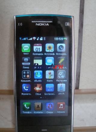 Nokia X6(WiFi)  (новый) Москва