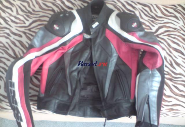 Кожана мотокуртка IXS Corbin и мотоботы Alpinestar Москва