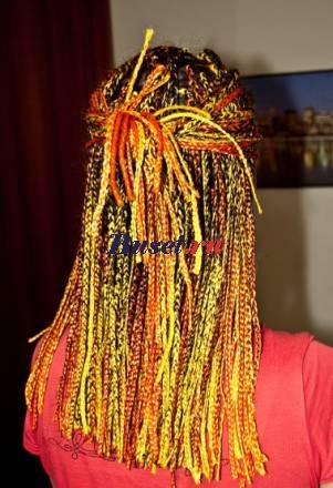 Афрокосички Москва