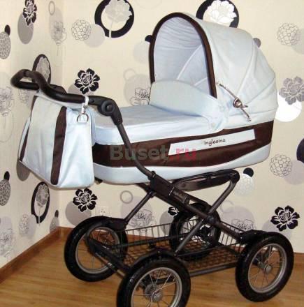 Inglesina Vittoria 2009 Nuvolo - нежно голубая Москва