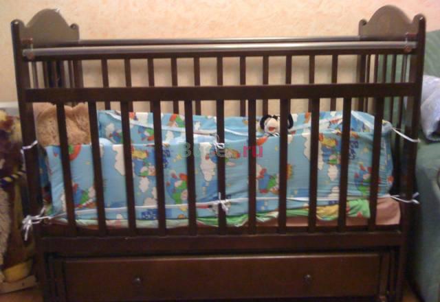 Маятниковая кроватка Наша Мама  Геркулес Москва