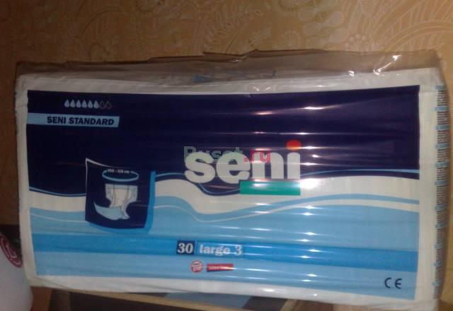 Памперсы seni standard(270 шт) Москва