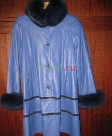 Пальто кожаное Москва