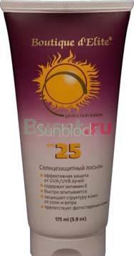Солнцезащитный лосьон SPF25 Москва