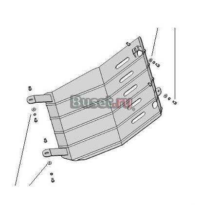 Защита картера для Opel Москва