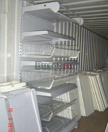 Продам б/у пристенные стелажи Москва