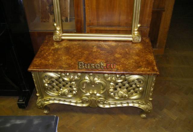Тумба с позолотой Москва