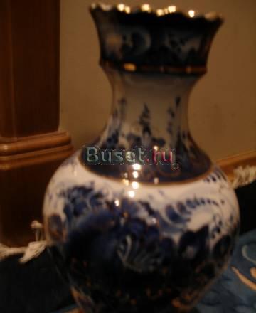 Гжель.Ваза Москва