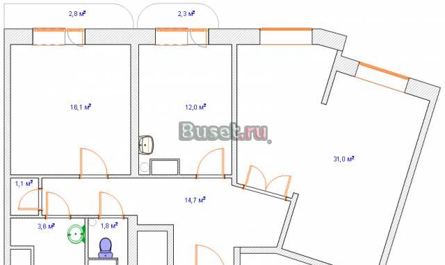 Новая 2-х ком кв рядом с метро 80м2 Санкт-Петербург